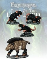 Frostgrave: Boar and Giant Rats (x3)