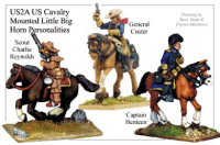 US Cavalry Mounted Little Bighorn Personalities