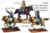 US Cavalry Mounted Little Bighorn Personalities