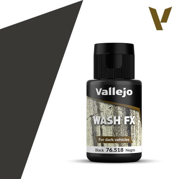 Vallejo - Wash, Black 35ml