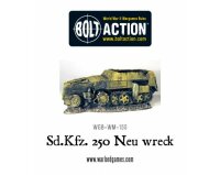 Wrecked SdKfz 250 Neu