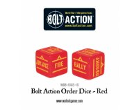 Bolt Action: Orders Dice - Red (x12)