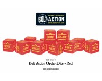 Bolt Action: Orders Dice - Red (x12)