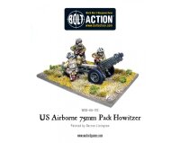 US Airborne 75mm Pack Howitzer with Base