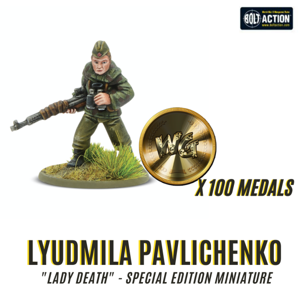 Russian Soviet Lady Death: Lyudmila Pavlichenko