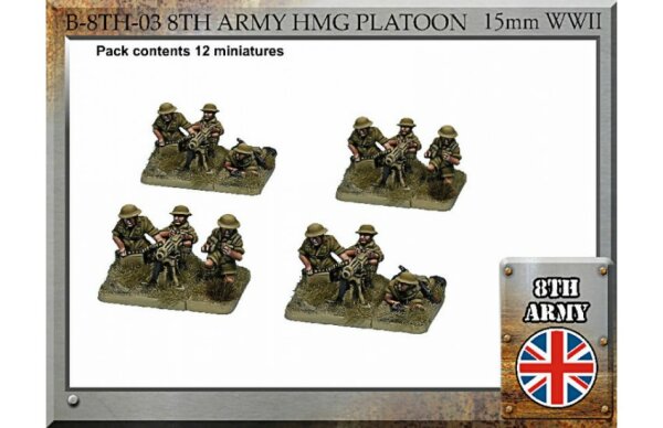 British 8th Army Vickers HMG Platoon