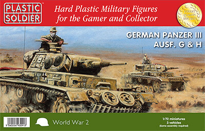 1/72 Panzer III Ausf. G & H (x3)