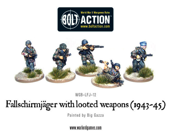 Fallschirmjäger with Looted Weapons