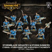 Stormblade Infantry Unit with Three Weapon Attachments
