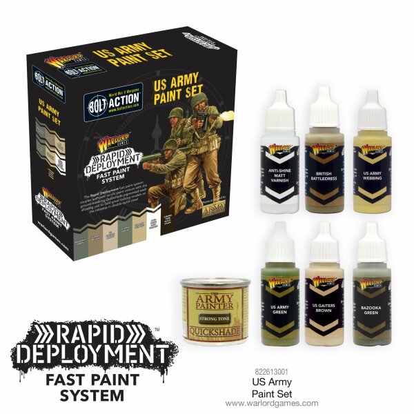 Bolt Action: US Paint Set