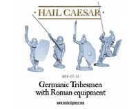 Germanic Tribesmen with Roman Equipment (x4)