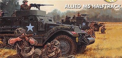 15mm Allied M5 Halftrack (x1)