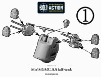 M16 MGMC AA Half-track