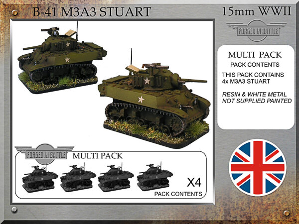 M3A3 Stuart (x4)