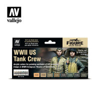 Model Colour Set: WWII US Tank Crew