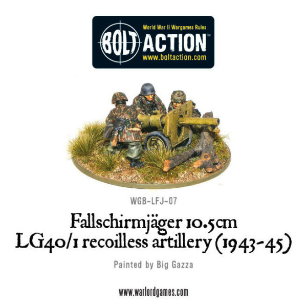 Fallschirmjäger 10.5cm LG40/1 Recoilless Artillery