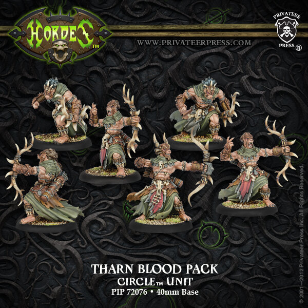 Circle Orboros Tharn Blood Pack Unit