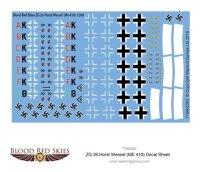 ZG 26  Horst Wessel (Me 410) Decal Sheet