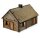 15mm Log Timber House