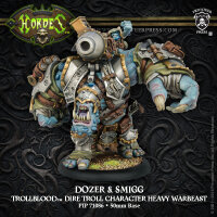 Trollbloods Character Heavy Warbeast Dozer & Smigg
