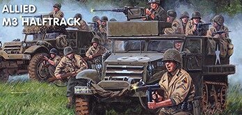1/72 Allied M3 Halftrack (x1)