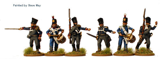 Prussian Reservist Command in ‘Portuguese‘ Uniforms