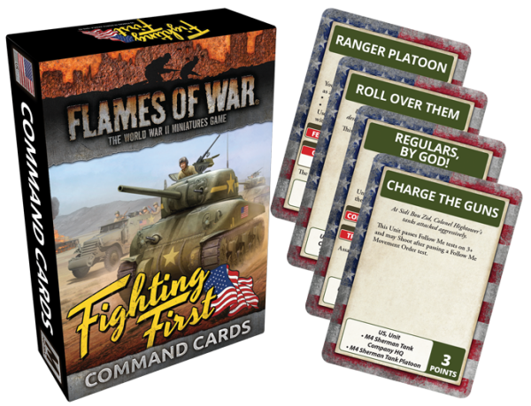 Fighting First Command Cards