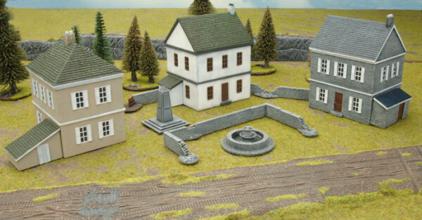 European: Village Walls