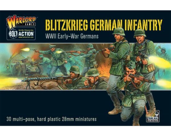 Blitzkrieg German Infantry: WWII Early War Germans