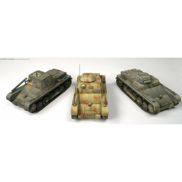 Mi pequeño museo de plástico: Befehlswagen I Ausf.B (Panzer I SD.KFZ