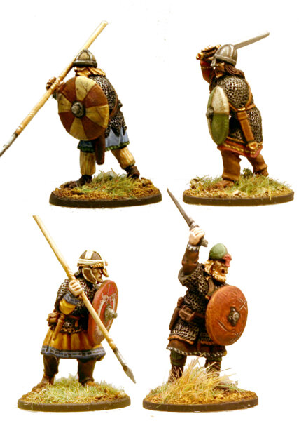 Anglo-Saxon Thegns (Hearthguard) (x4)