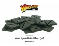 25mm Square Slottabases (x20)