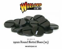 25mm Round Slottabases (x20)