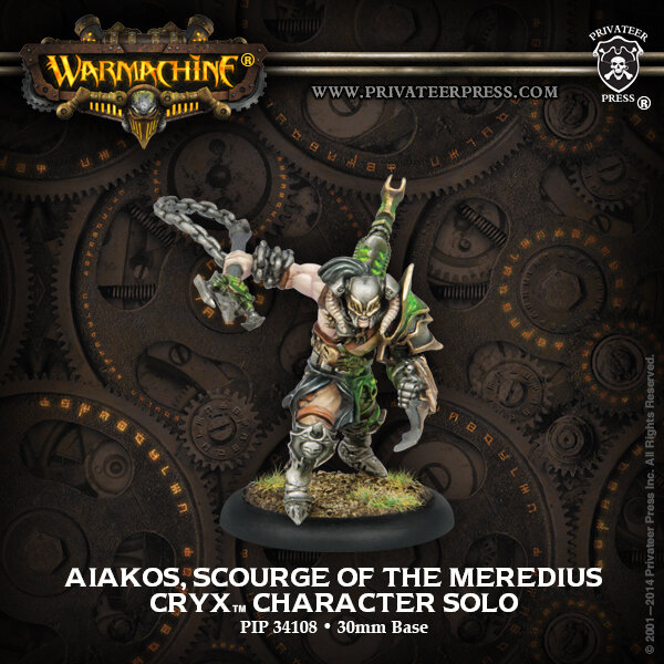 Cryx Aiakos, Scourge of the Meredius