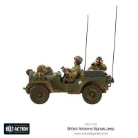 British Airborne Signals Jeep