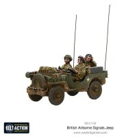 British Airborne Signals Jeep