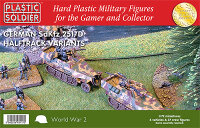 1/72 German SdKfz 251/D Variants (x4)