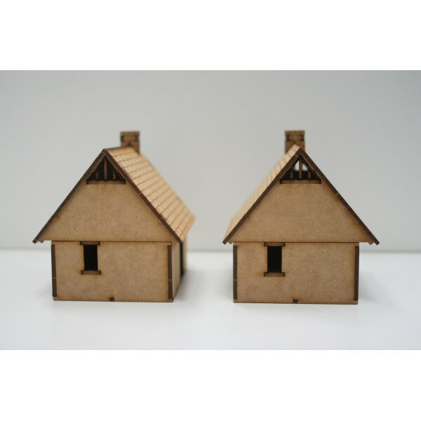 Pack of 2 Northern European Houses