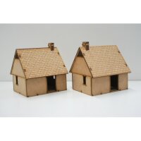 Pack of 2 Northern European Houses