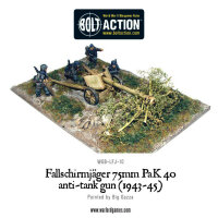 Fallschirmjäger 75mm PaK40 Anti-tank Gun (1943-45)