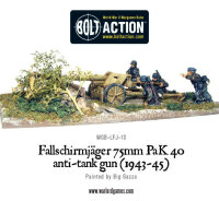 Fallschirmjäger 75mm PaK40 Anti-tank Gun (1943-45)