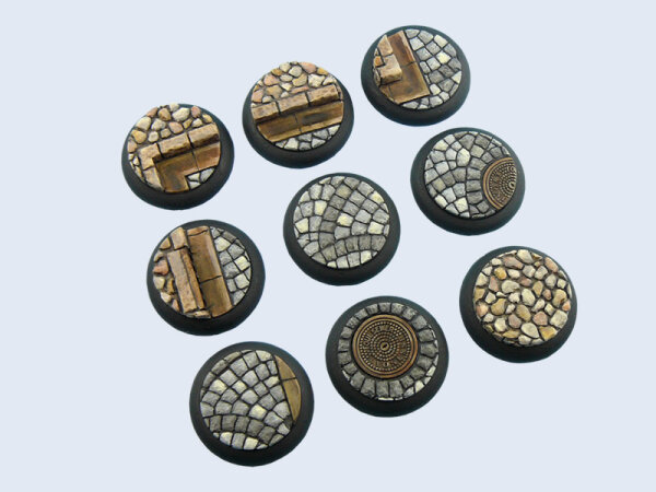 Cobblestone Bases: WRound 30mm (x5)