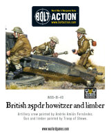 British 25pdr Howitzer & Limber