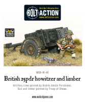 British 25pdr Howitzer & Limber