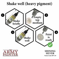 Army Painter: Warpaints - Shining Silver