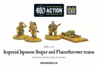 Imperial Japanese Sniper & Flamethrower Teams