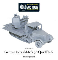 German Heer Sd.Kfz 7/1 Quad FlaK