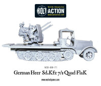 German Heer Sd.Kfz 7/1 Quad FlaK