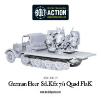 German Heer Sd.Kfz 7/1 Quad FlaK