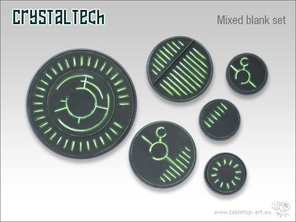 Crystal Tech - Mixed Blank Set, 8,10